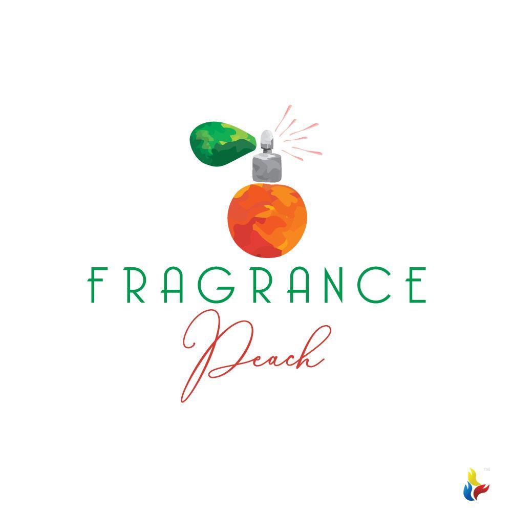 Fragrance Logo - Bold, Playful, Perfume Logo Design for Fragrance Peach