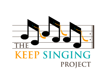 Singing Logo - The Keep Singing Project logo design contest | Logo Arena