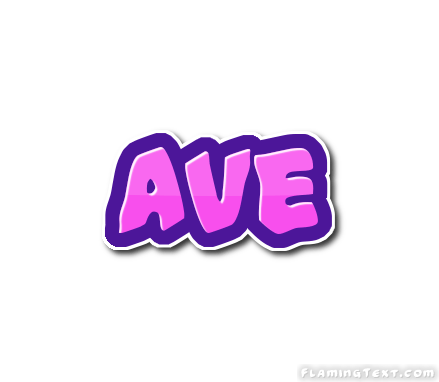 Ave Logo - Ave Logo | Free Name Design Tool from Flaming Text