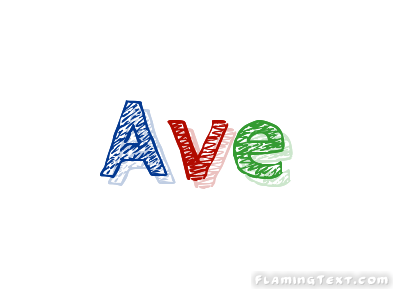 Ave Logo - Ave Logo. Free Name Design Tool from Flaming Text