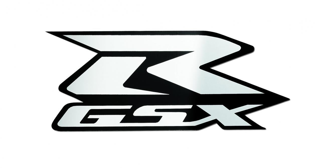 GSX Logo - DECALS Chrome GSX R Logo