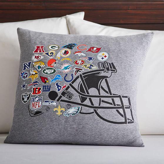 PBteen Logo - NFL Licensed Logo Boys Pillow. Pottery Barn Teen