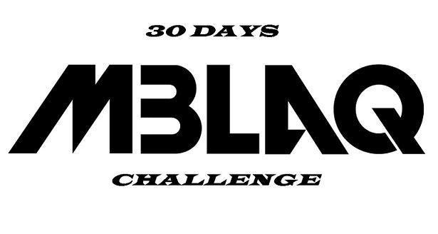 MBLAQ Logo - Days MBLAQ Challenge