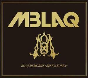 MBLAQ Logo - Details About MBLAQ BLAQ MEMORIES BEST IN KOREA JAPAN CD DVD BOOKLET Ltd Ed TYPE A
