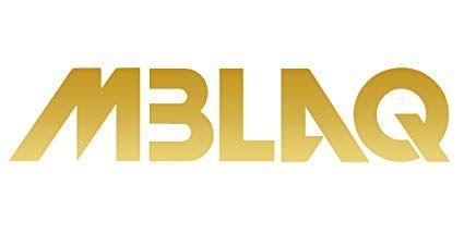 MBLAQ Logo - Amazon.com: ANGDEST MBLAQ Kpop (Metallic Gold) (Set of 2) Premium ...
