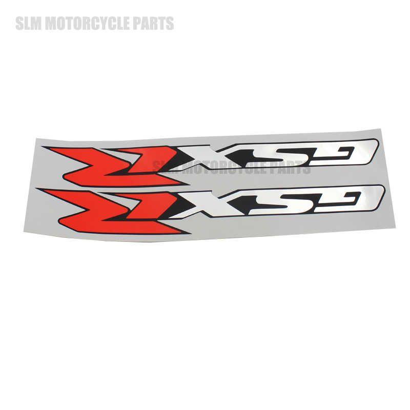 GSX Logo - RED Motorcycle GSXR Logo Emblem Stickers Decal For Suzuki Hayabusa GSXR1000  GSX-R 600 750 1300 Tail Sides Sticker