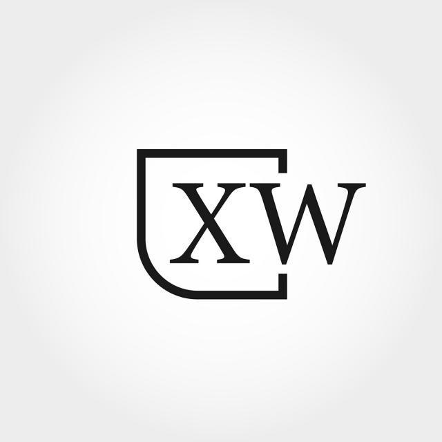 Xw Logo - Initial Letter XW Logo Template Design Template for Free Download on ...
