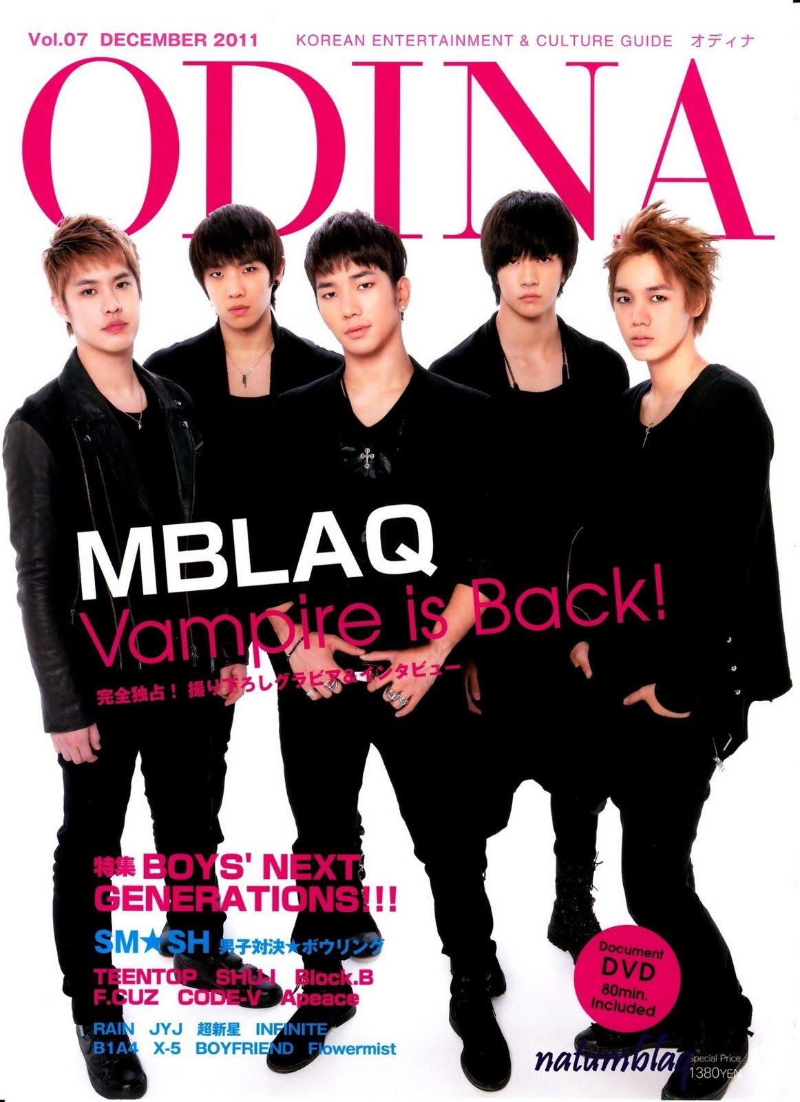 MBLAQ Logo - StarLoveSunshine.S.H: [SCANS] MBLAQ in ODINA Magazine