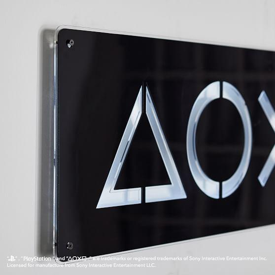 PBteen Logo - Icon Wall Light inspired by PlayStation® | Pottery Barn Teen