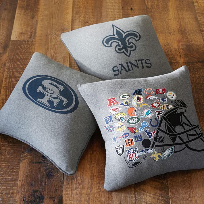 PBteen Logo - NFL Licensed Logo Boys Pillow | Pottery Barn Teen