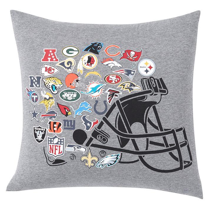 PBteen Logo - NFL Licensed Logo Boys Pillow | Pottery Barn Teen