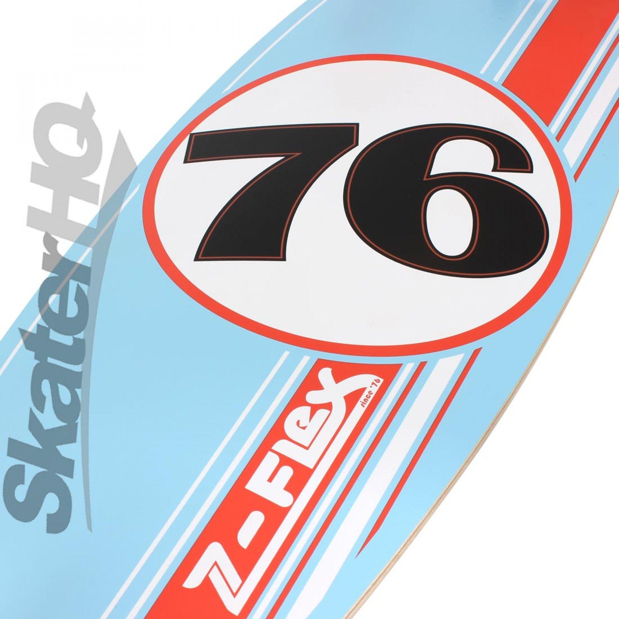Z-Flex Logo - Z Flex GT Blue Burnt Orange 32 Mini Pintail Complete Skater HQ