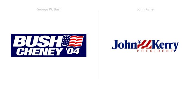 Campaign Logo - 20 Years of US Presidential Election Campaign Logos | down with design