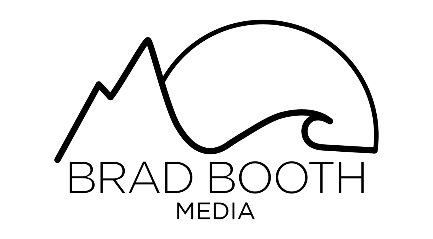 Brad Logo - Brad Booth Media