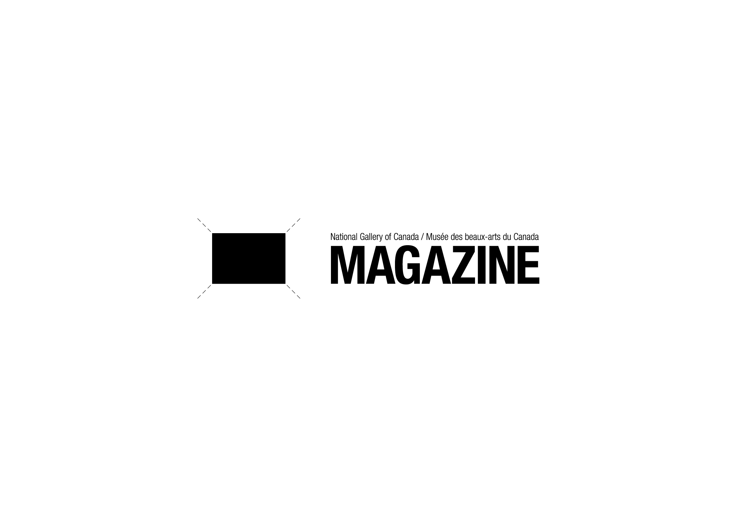 Magizine Logo - National Gallery of Canada: Branding for online magazine