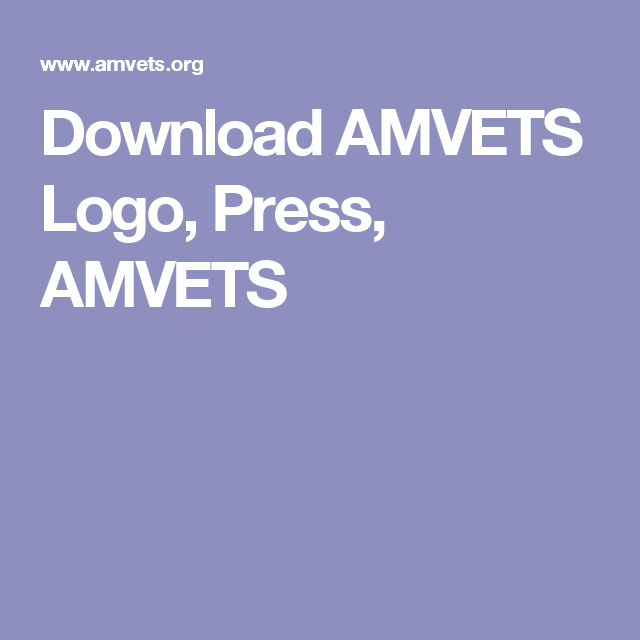 Amvets Logo - Download AMVETS Logo, Press, AMVETS | veteransbanner | Logos ...