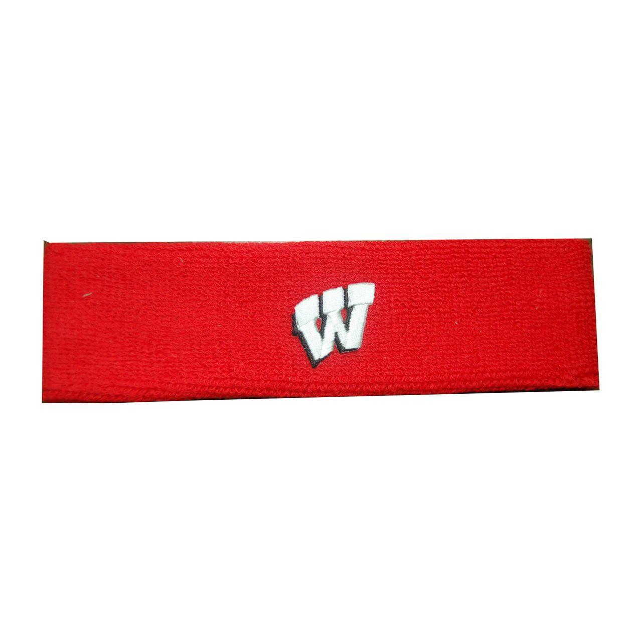 Headband Logo - Wisconsin Badgers Logo Headband