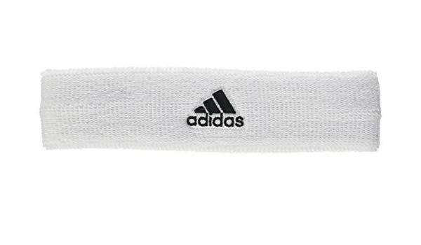 Headband Logo - adidas Headband Tennis Logo White One Size Training