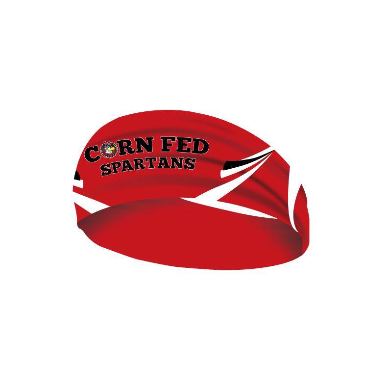 Headband Logo - Cornfed Spartans Red Logo Headband – LegendBorne