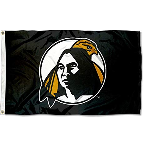 UNCP Logo - Amazon.com : UNCP Braves College Flag : Sports & Outdoors