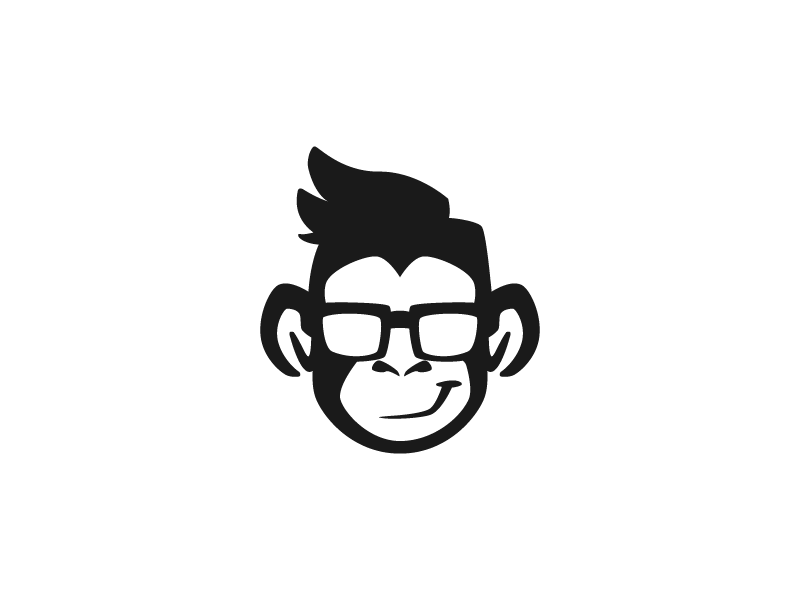 Chimpanzee Logo - Chimp Logo for Sale (SOLD exclusively) by Suhandi on Dribbble