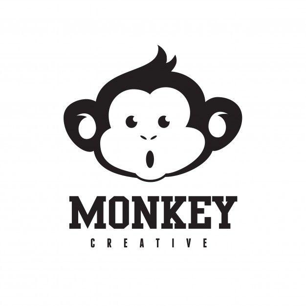 Chimp Logo - Monkey logo, chimp logo template. Vector