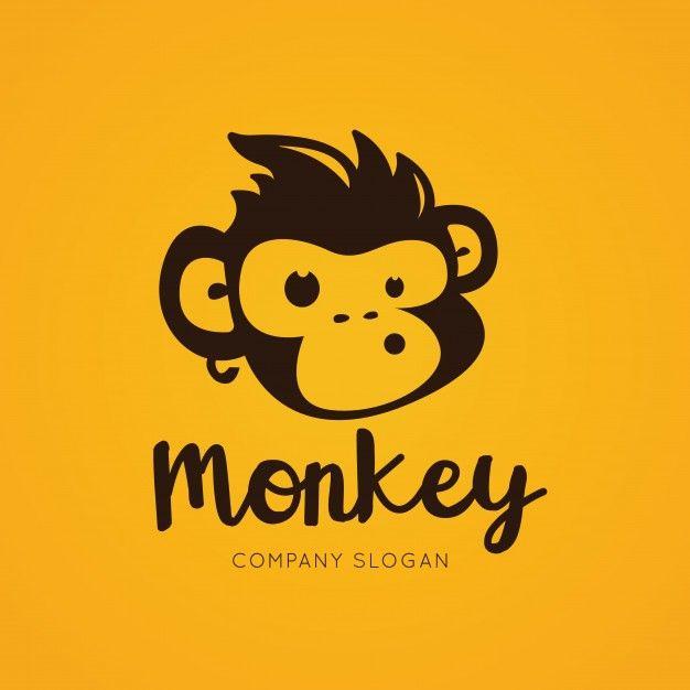 Chimp Logo - Monkey logo, chimp logo template. Vector | Premium Download