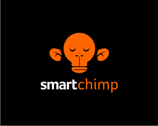 Chimp Logo - smart chimp Designed by Sapto7 | BrandCrowd