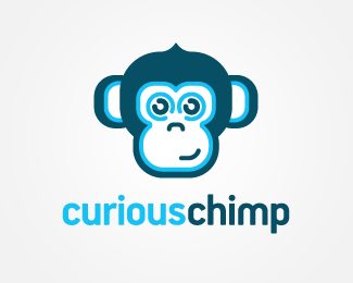 Chimp Logo - Curious Chimp Designed