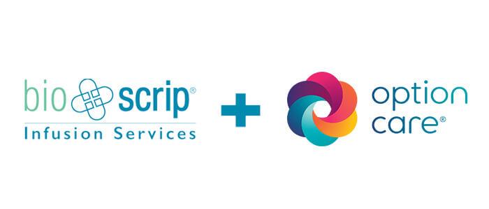 Merger Logo - BioScrip.Option Care Merger Logo