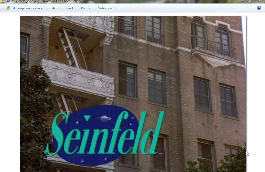 Seinfeld Logo - Saturn In Seinfeld Logo