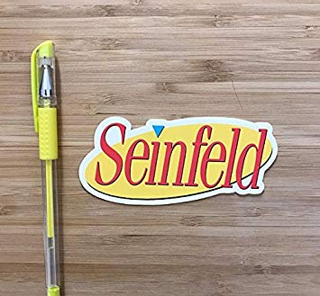Seinfeld Logo - Seinfeld Logo Vinyl Sticker: Amazon.ca: Electronics