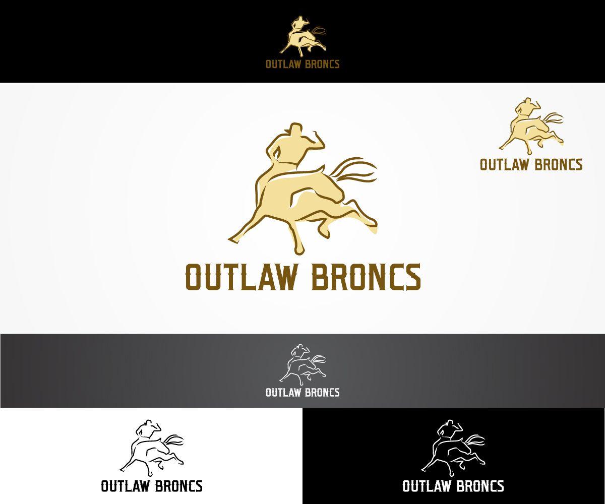 Broncs Logo - Logo Design for Outlaw Broncs by sangeloenriquez | Design #20452392