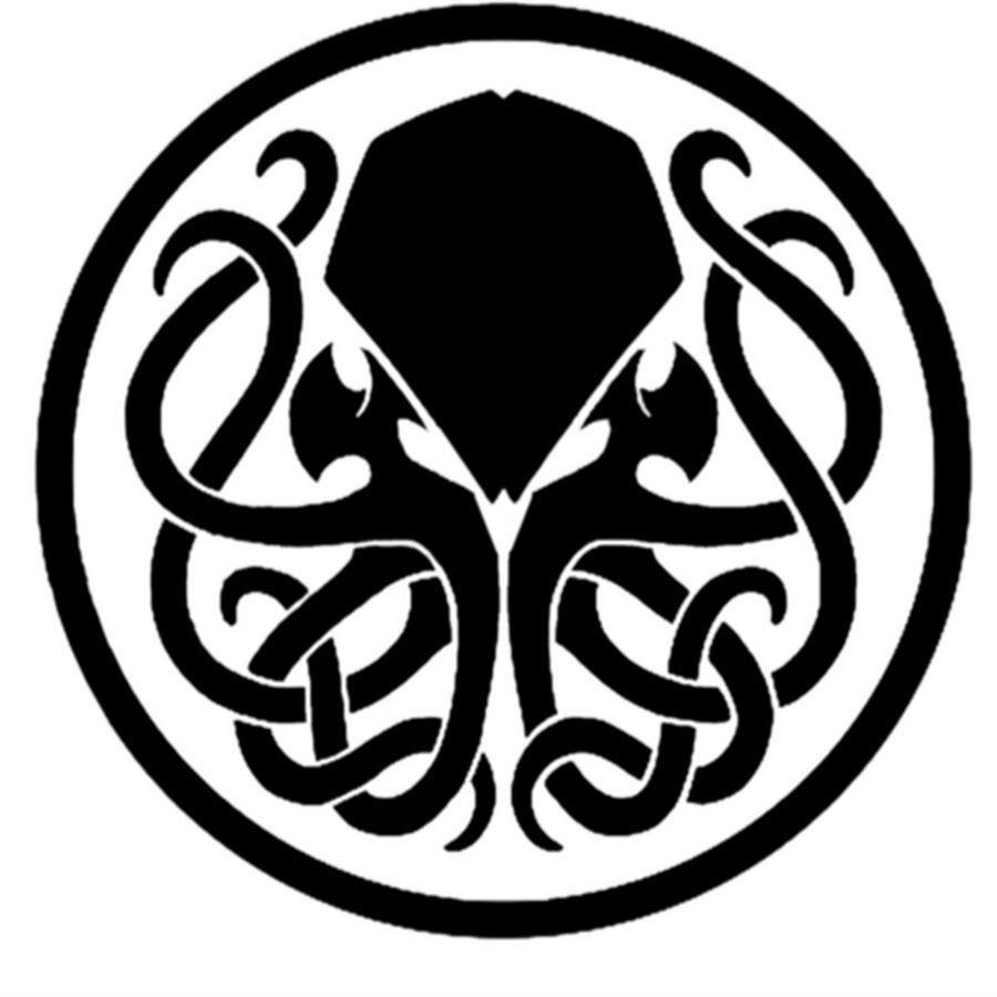 Cthulhu Logo - HTV. Cthulhu tattoo, Kraken