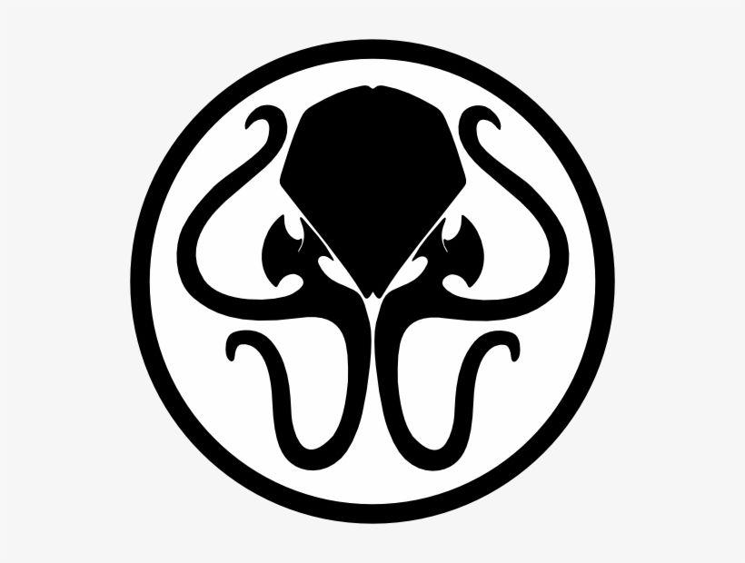 Cthulhu Logo - Head, Face And Main Tendrils Logo Transparent Transparent