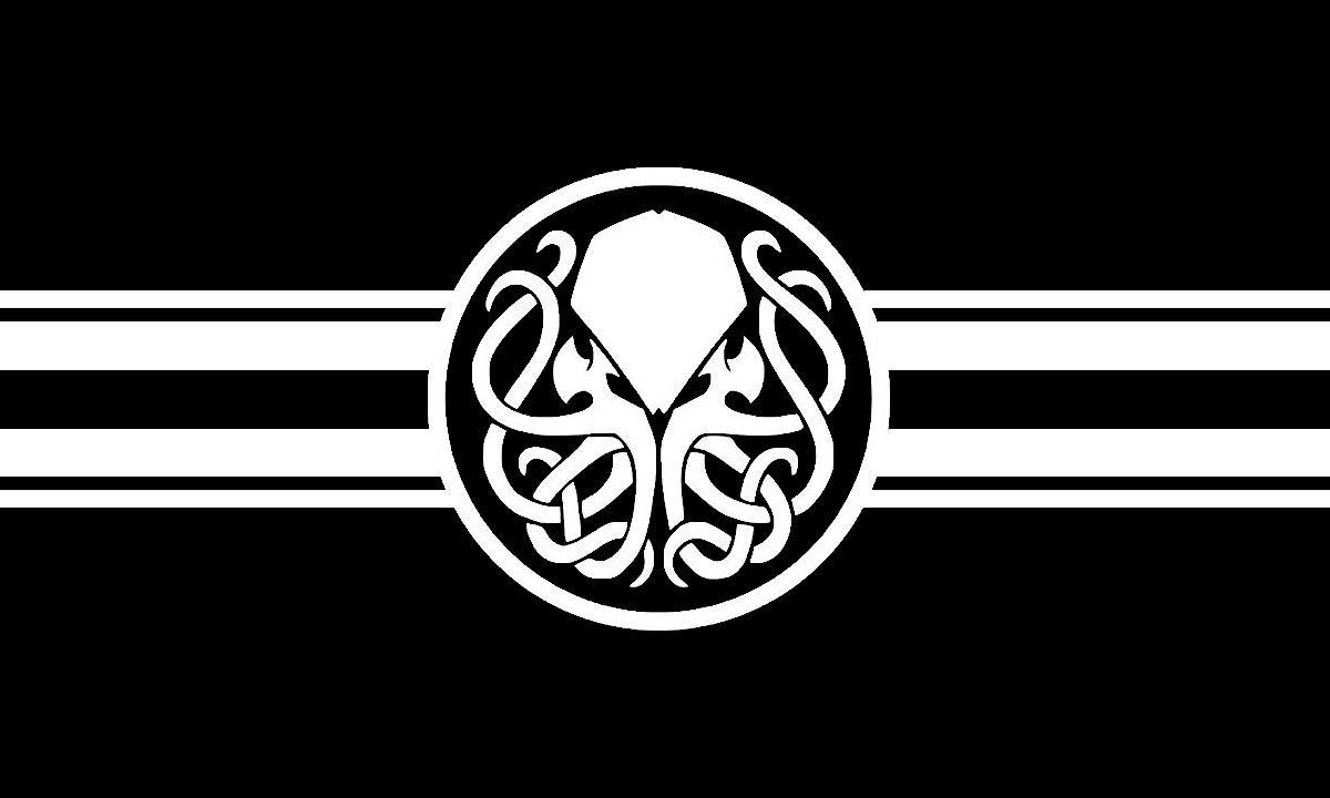 Cthulhu Logo - A Cthulhu Flag I made for someone : vexillology