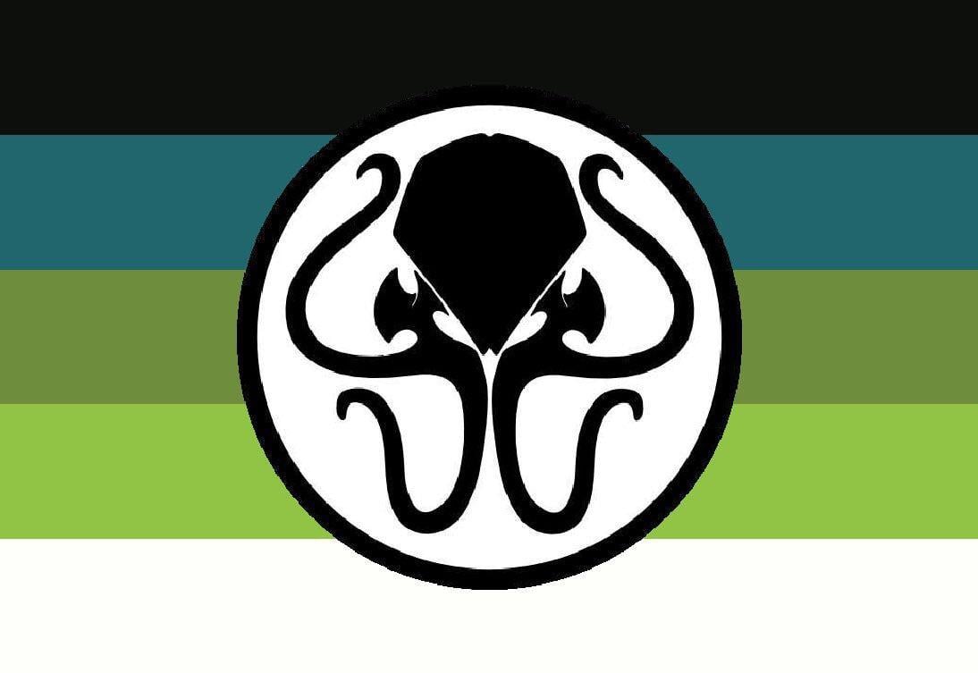 Cthulhu Logo - One in a series of potential Cthulhu flag designs I've been working ...