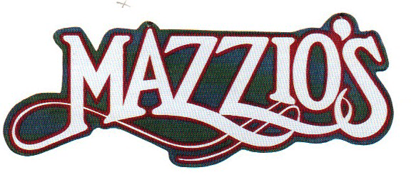 Mazzio's Logo - Mazzios Pizza Die Cut Porcelain Sign | Antique Porcelain Signs