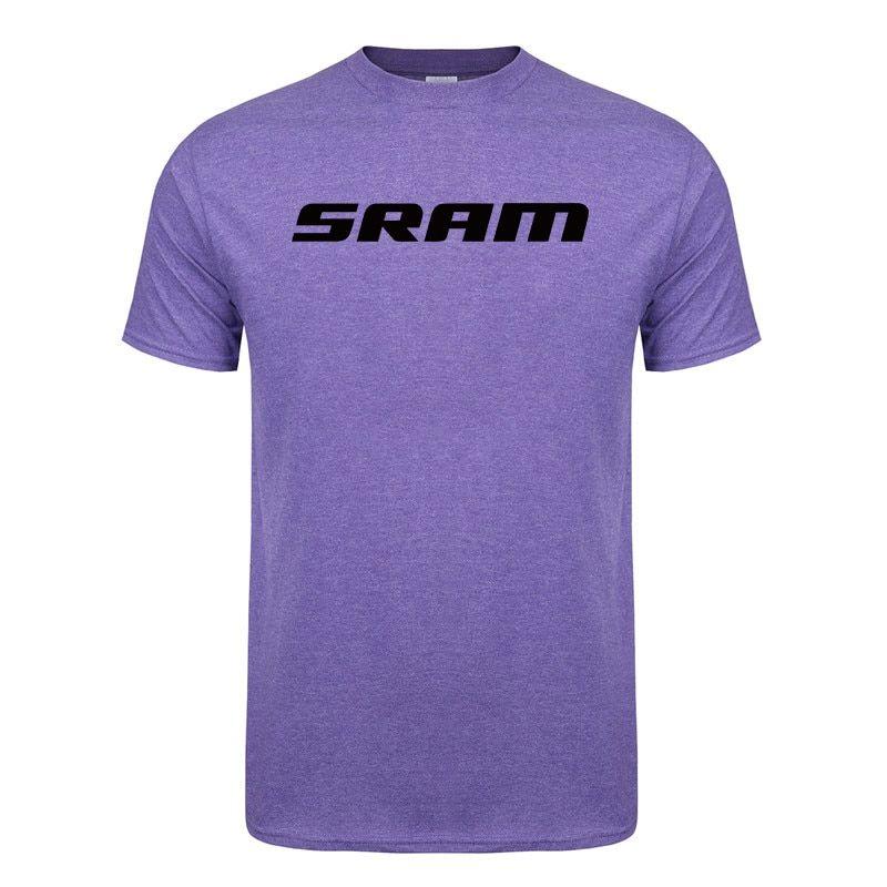 SRAM Logo - US $6.19 47% OFF. Men'S Powered By Sram Logo Bicycle Logo Vintage Free Shipping MEN T SHIRT 100% Cotton Men Clothing Male Slim Fit T Shirt In T Shirts
