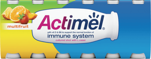 Actimel Logo - Fabulous Multifruit Flavoured Yogurt Drink | Actimel