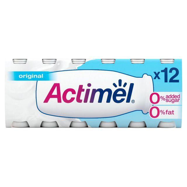 Actimel Logo - Morrisons: Actimel 0% Fat Original Yogurt Drinks 12 x 100g(Product ...