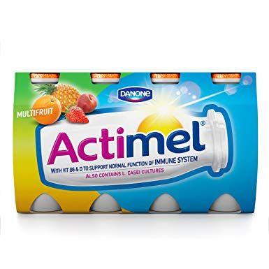 Actimel Logo - Danone Actimel Multifruit 8x100g (800g): Amazon.co.uk: Grocery