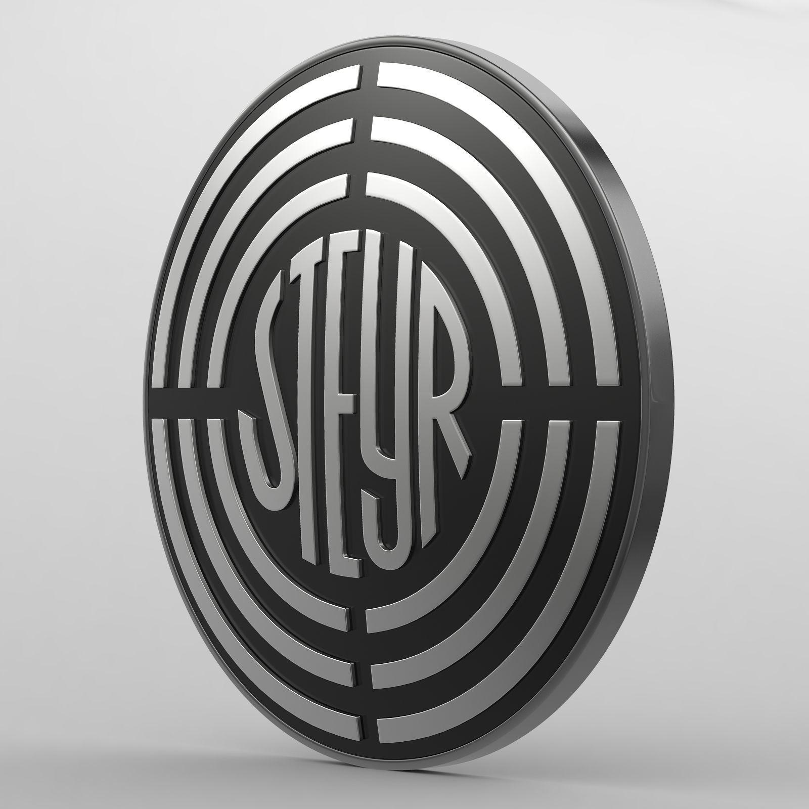 Steyr Logo - steyr logoD model
