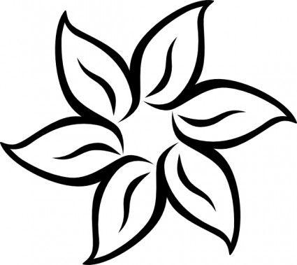 Black and White Flower Logo - Free Flower Image Black And White, Download Free Clip Art, Free
