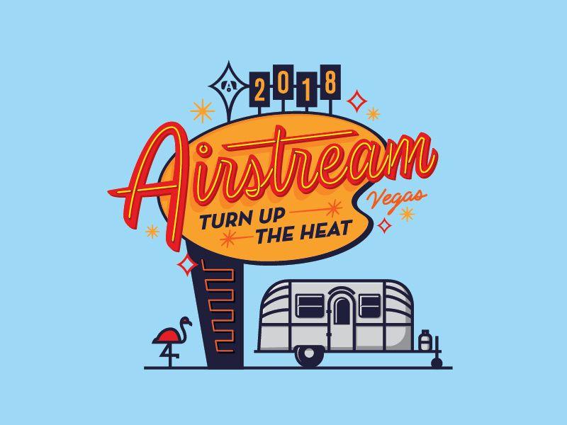 Airstream Logo - Airstream 2018 Dealer Meeting Logo by Bob Ewing for Element Three on ...