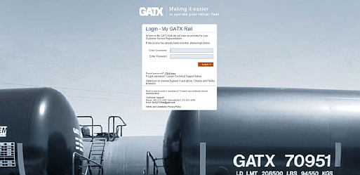 GATX Logo - MyGATXRail.com