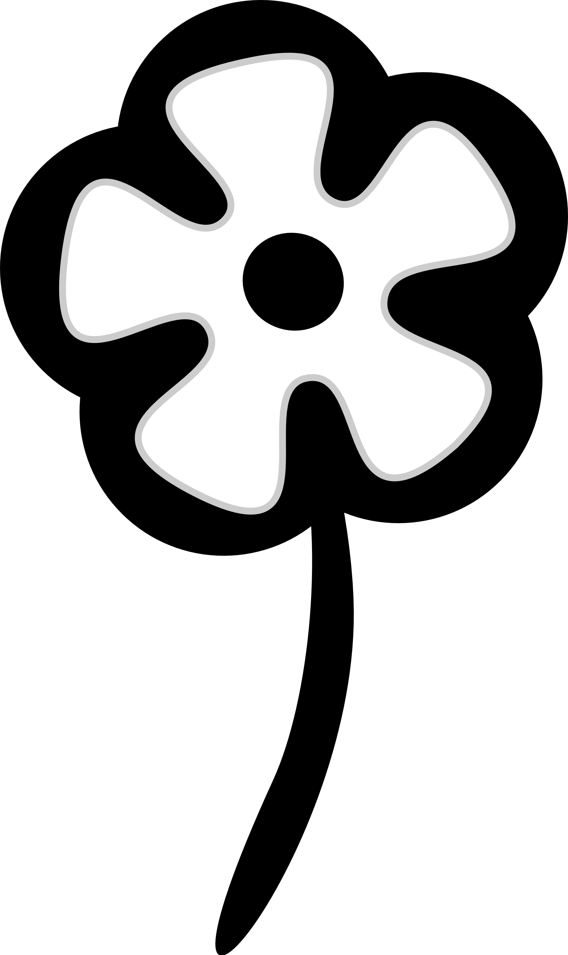 Black and White Flower Logo - Free Flower Images Black And White, Download Free Clip Art, Free ...