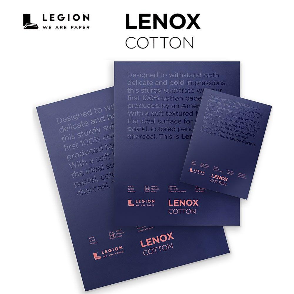 Lenox Logo - Lenox 100 Cotton Drawing Pads & Papers by Legion's Artarama