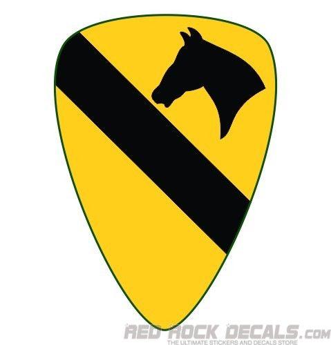 Cavalry Logo - 1st Cavalry Division (United States) Emblem Sticker
