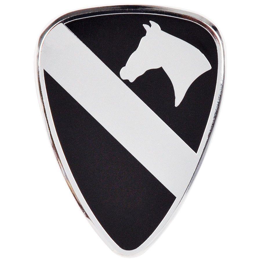 Cavalry Logo - 1st Cavalry Division Officially Licensed Car Emblem